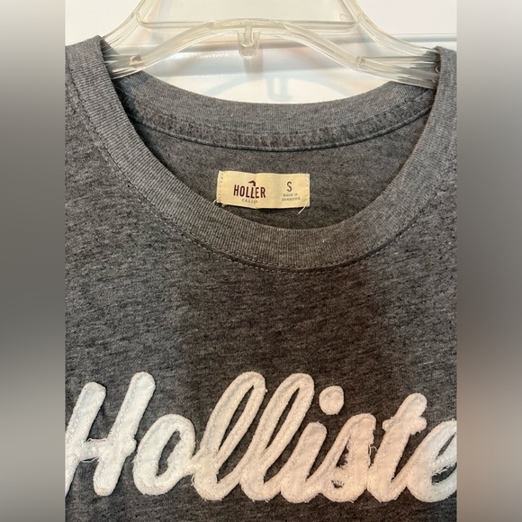 Hollister Heather Gray Women’s T-Shirt Size Small - Picture 3 of 7